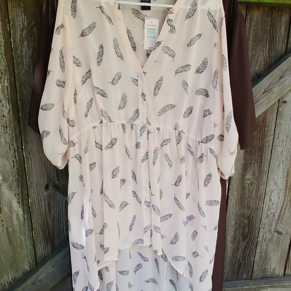 Torrid Baby doll shirt